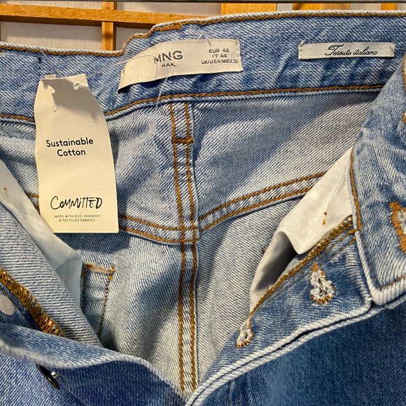 Mango Man Straight Non-Stretch Jeans - Picture 4 of 4